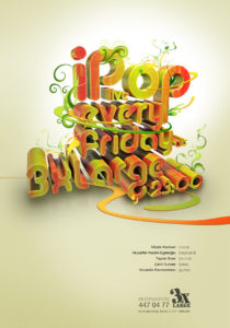 poster typography