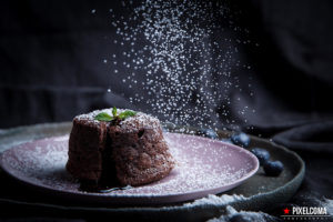 Blackberry chocolate cake