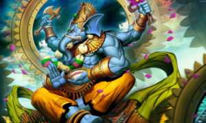 Lord Ganesha lord of obstacles