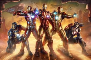 It's one of those rare fan-art commissions that are to be printed for personal use. I thought of incorporating a lot of aspects from the movie in terms of armor design. So it's bits and pieces here and there. Like, say, Mark 42 from Ironman 3. Also; notice the character cameos / photobomb . I realise I need to do more Marvel stuff, eh?