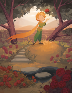 books novels cartoons comics little prince
