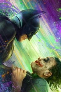 Dark Knight with some Suicide Squad vibe