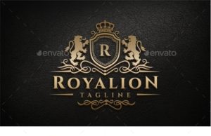royal logos lion