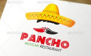 Mexican restaurant chillies logo