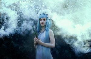 cosplay costume beauty angel dark portraits elegant