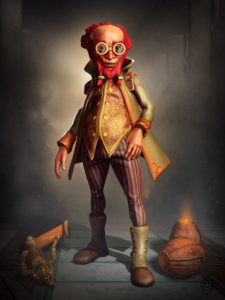steampunk scientist