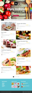 talisa wordpress food theme