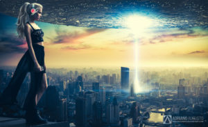 sci fi city girl