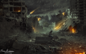 destruction fire end of world