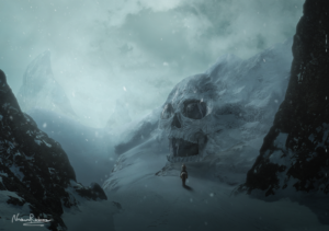skull snow